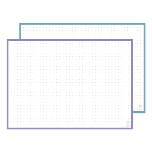 Leitner Flashcards A5 Duo Dotted - Lavender Sunset