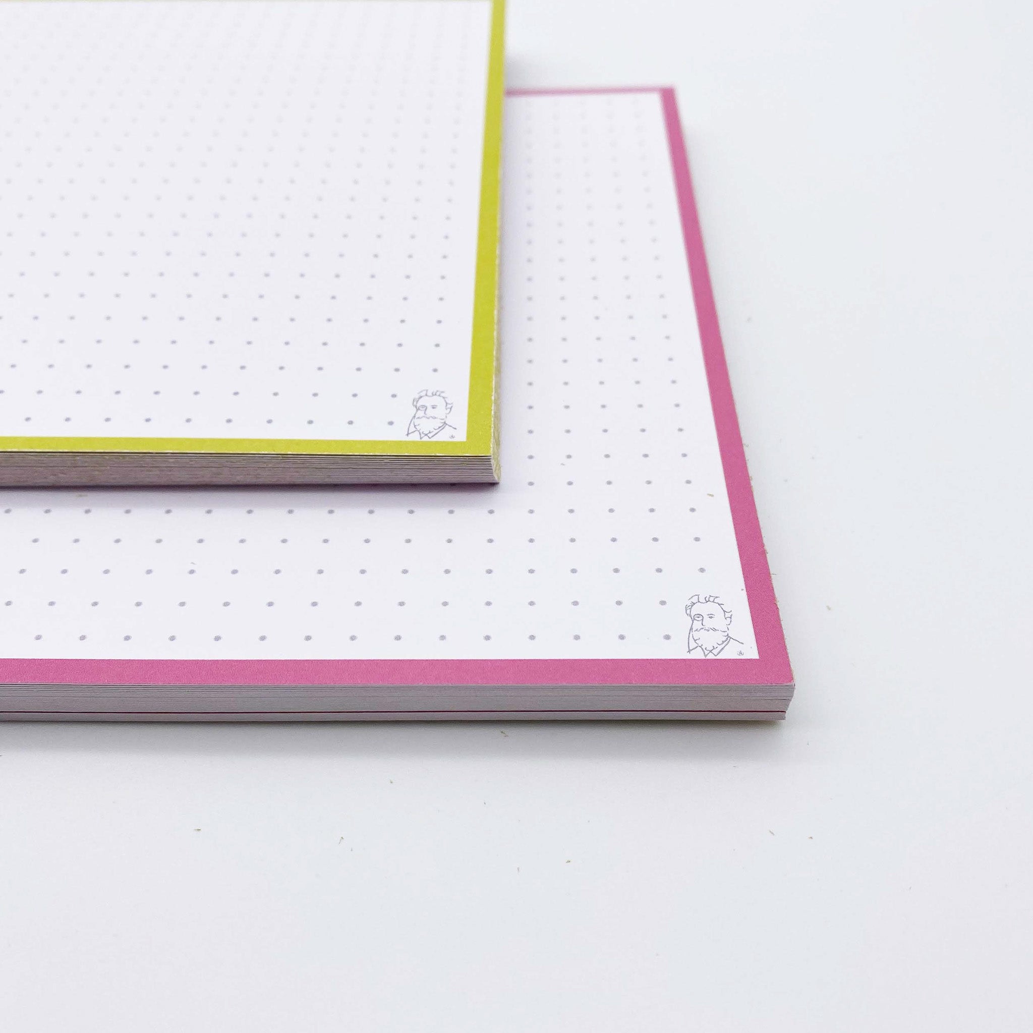 Leitner Flashcards A5 Duo Dotted - Mango-Raspberry Sorbet