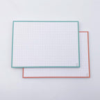 Leitner Flashcards A5 Duo Dotted - Mint-Peach Ice Tea