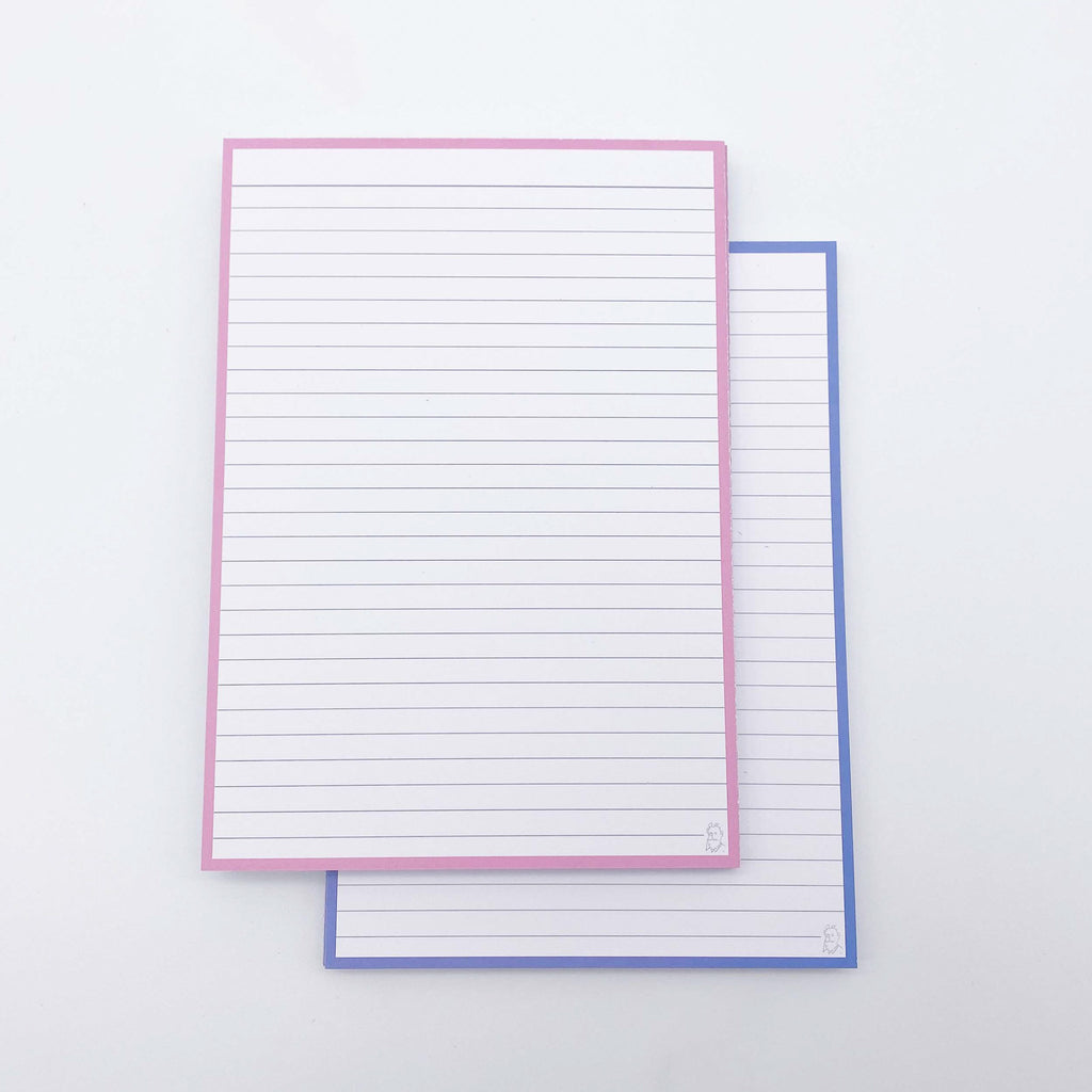 Leitner Flashcards A5 Duo Lined - Blueberry Bubble Tea