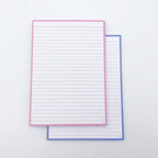 Leitner Flashcards A5 Duo Lined - Blueberry Bubble Tea