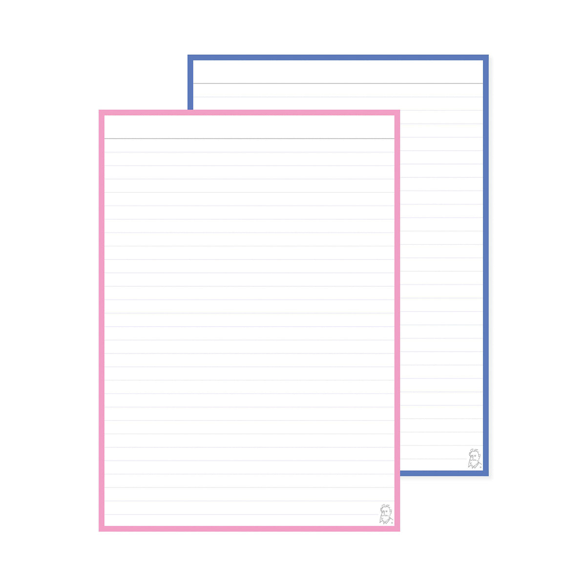 Leitner Flashcards A5 Duo Lined - Blueberry Bubble Tea