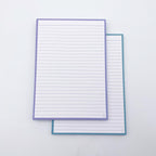 Leitner Flashcards A5 Duo Lined - Lavender Sunset