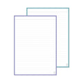 Leitner Flashcards A5 Duo Lined - Lavender Sunset