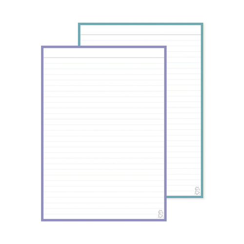 Leitner Flashcards A5 Duo Lined - Lavender Sunset