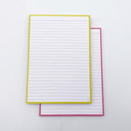 Leitner Flashcards A5 Duo Lined - Mango-Raspberry Sorbet