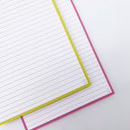 Leitner Flashcards A5 Duo Lined - Mango-Raspberry Sorbet