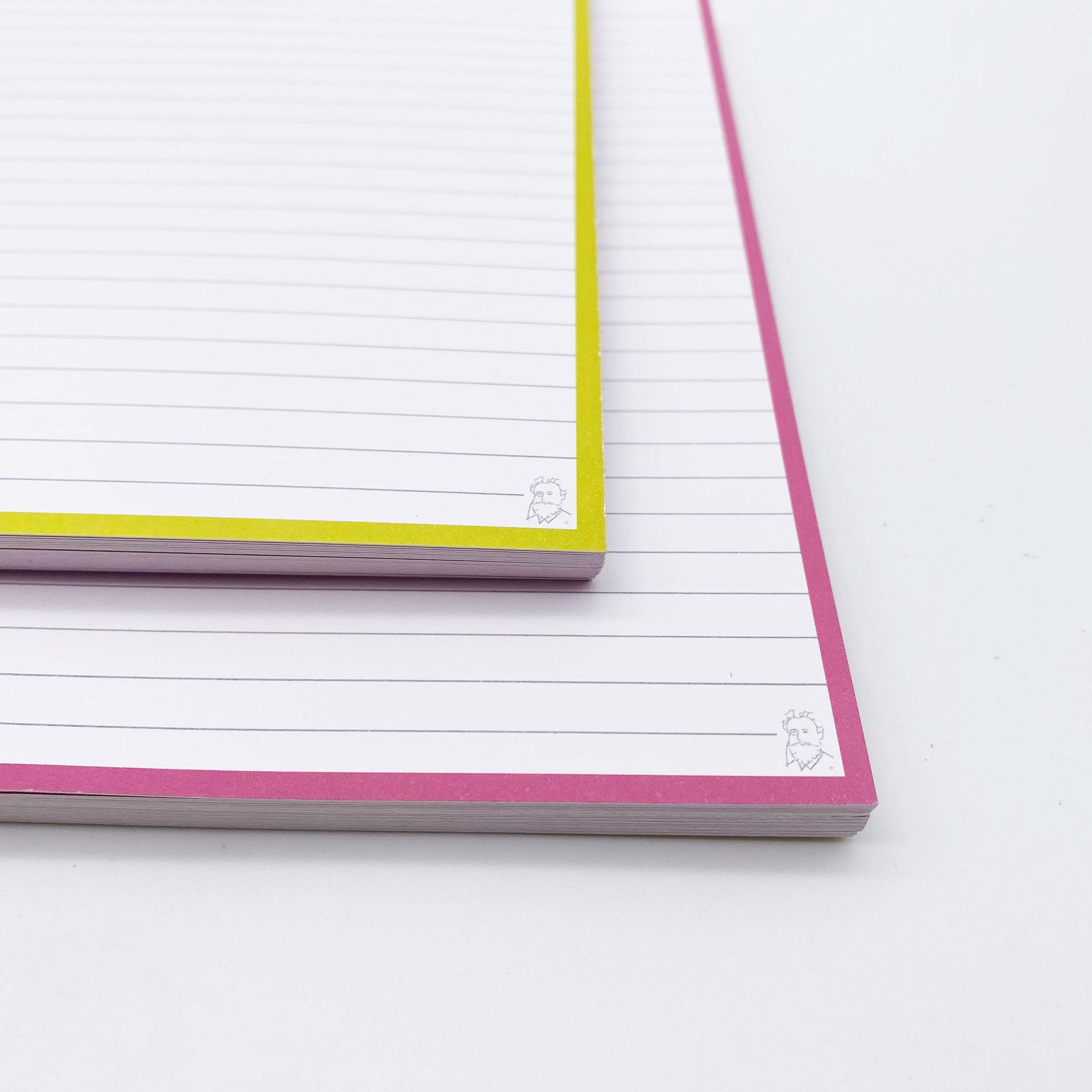 Leitner Flashcards A5 Duo Lined - Mango-Raspberry Sorbet