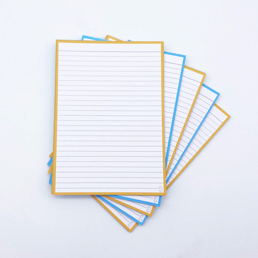 Leitner Flashcards A5 Duo Lined - Walk on the Beach