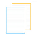 Leitner Flashcards A5 Duo Lined - Walk on the Beach