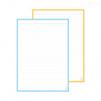 Leitner Flashcards A5 Duo Lined - Walk on the Beach