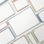 Leitner Flashcards A5 Earth Dotted blue lifestyle