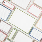 Leitner Flashcards A5 Earth Dotted green lifestyle