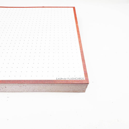 Leitner Flashcards A5 Earth Dotted greige 2