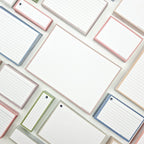 Leitner Flashcards A5 Earth Dotted greige lifestyle