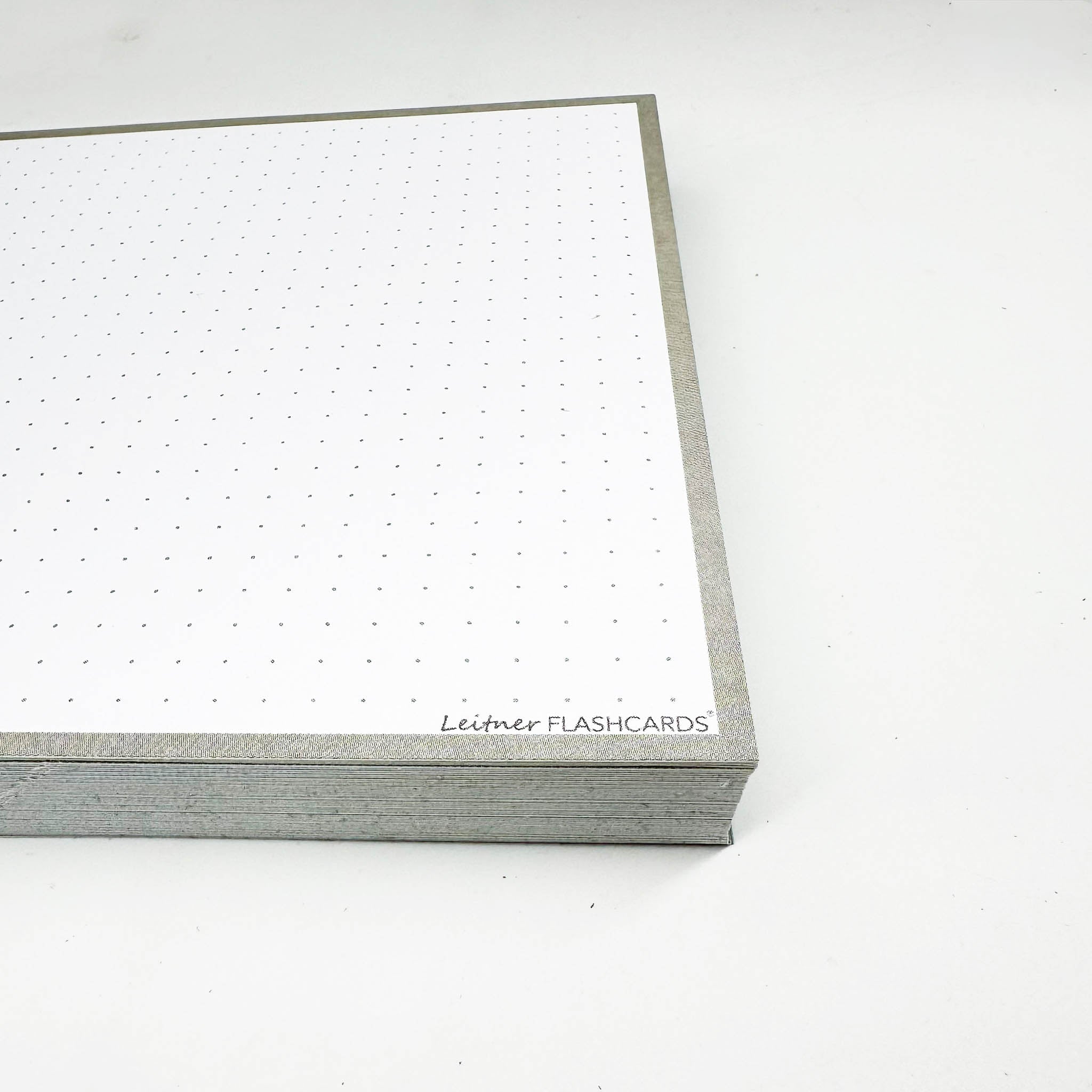 Leitner Flashcards A5 Earth Dotted grey 2