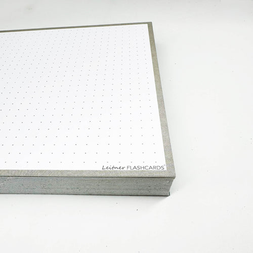 Leitner Flashcards A5 Earth Dotted grey 2