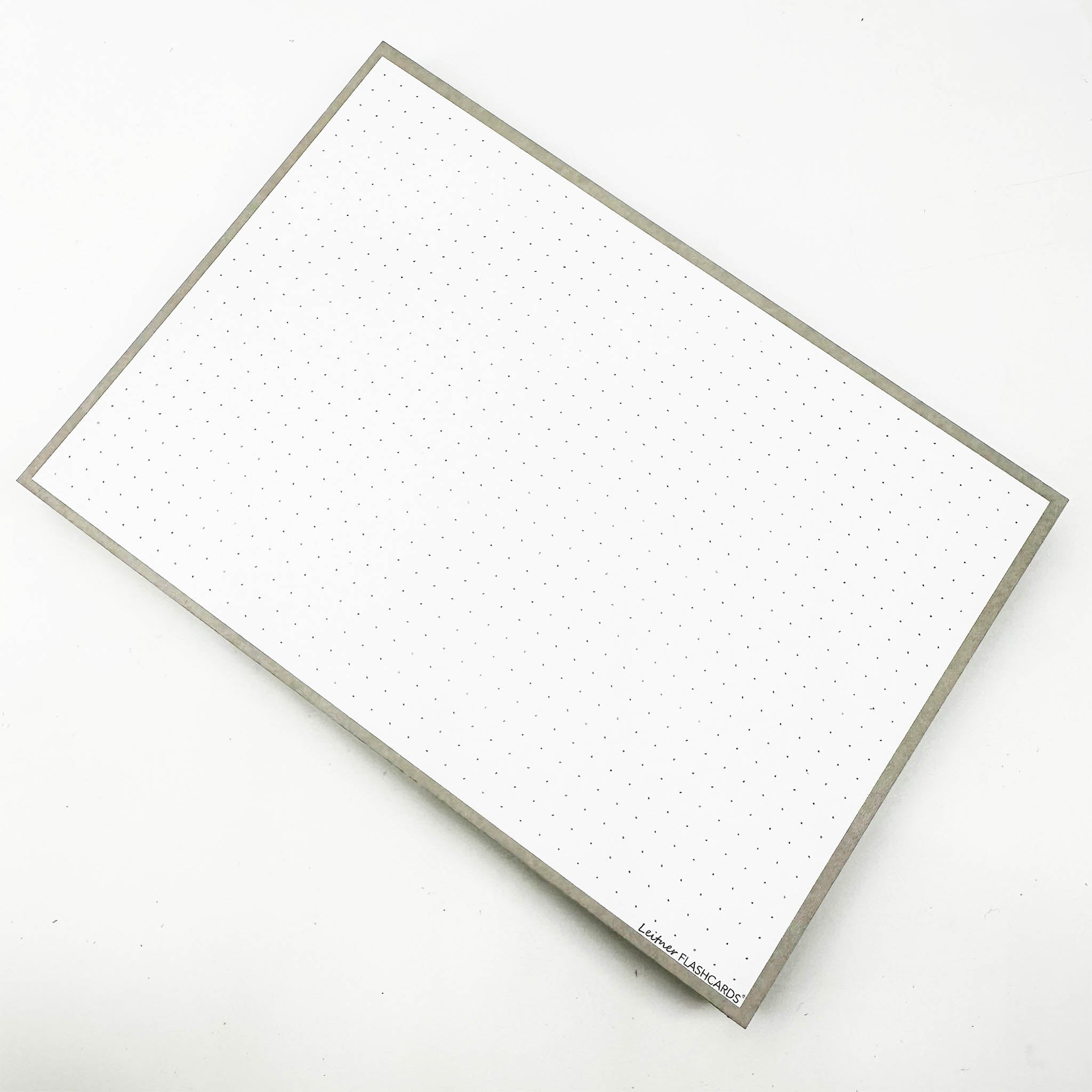 Leitner Flashcards A5 Earth Dotted grey 3