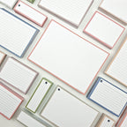 Leitner Flashcards A5 Earth Dotted pink lifestyle