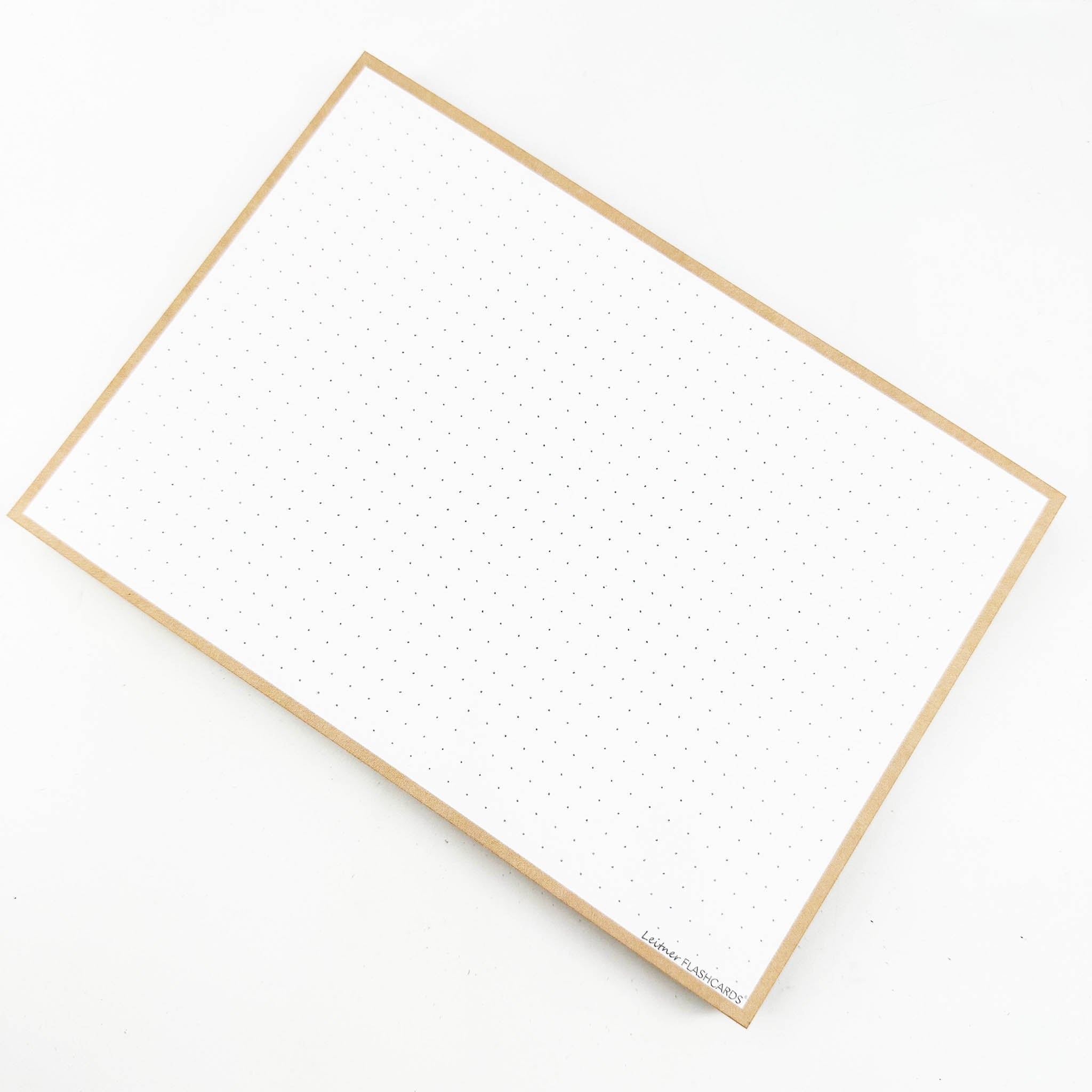 Leitner Flashcards A5 Earth Dotted sand 5