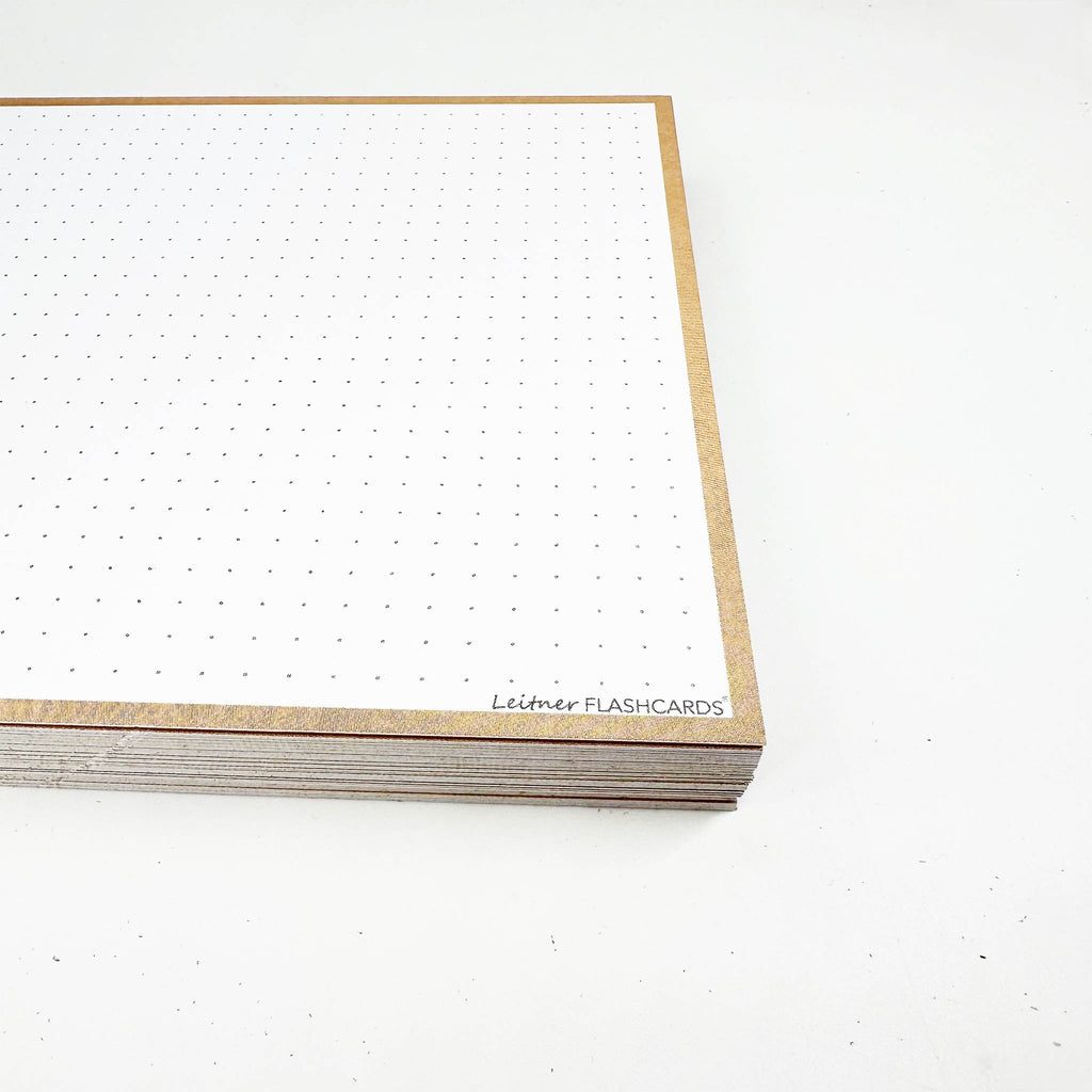 Leitner Flashcards A5 Earth Dotted sand 6