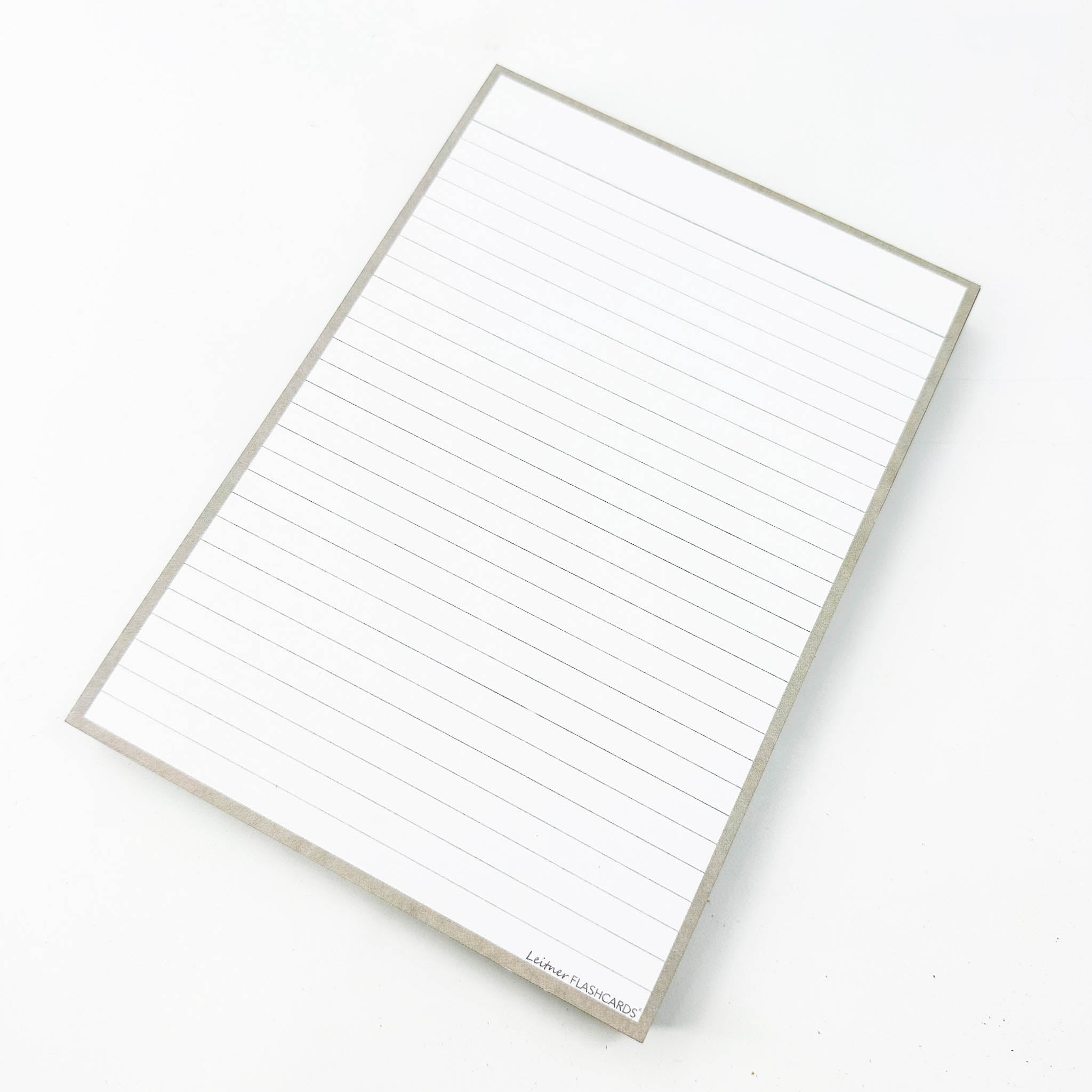 Leitner Flashcards A5 Earth Lined sand 3