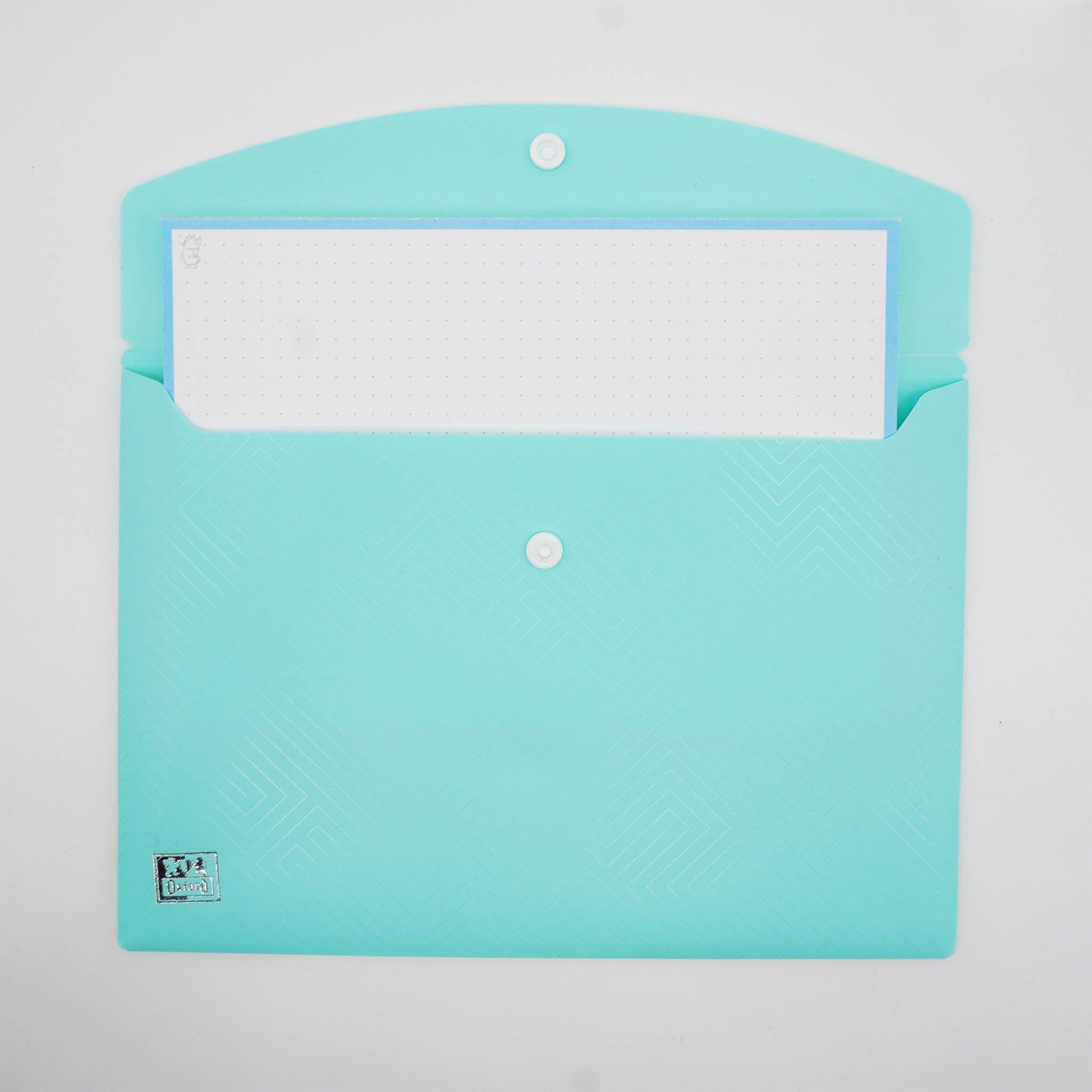 Leitner Flashcards A5 Pastel Dotted blue lifestyle