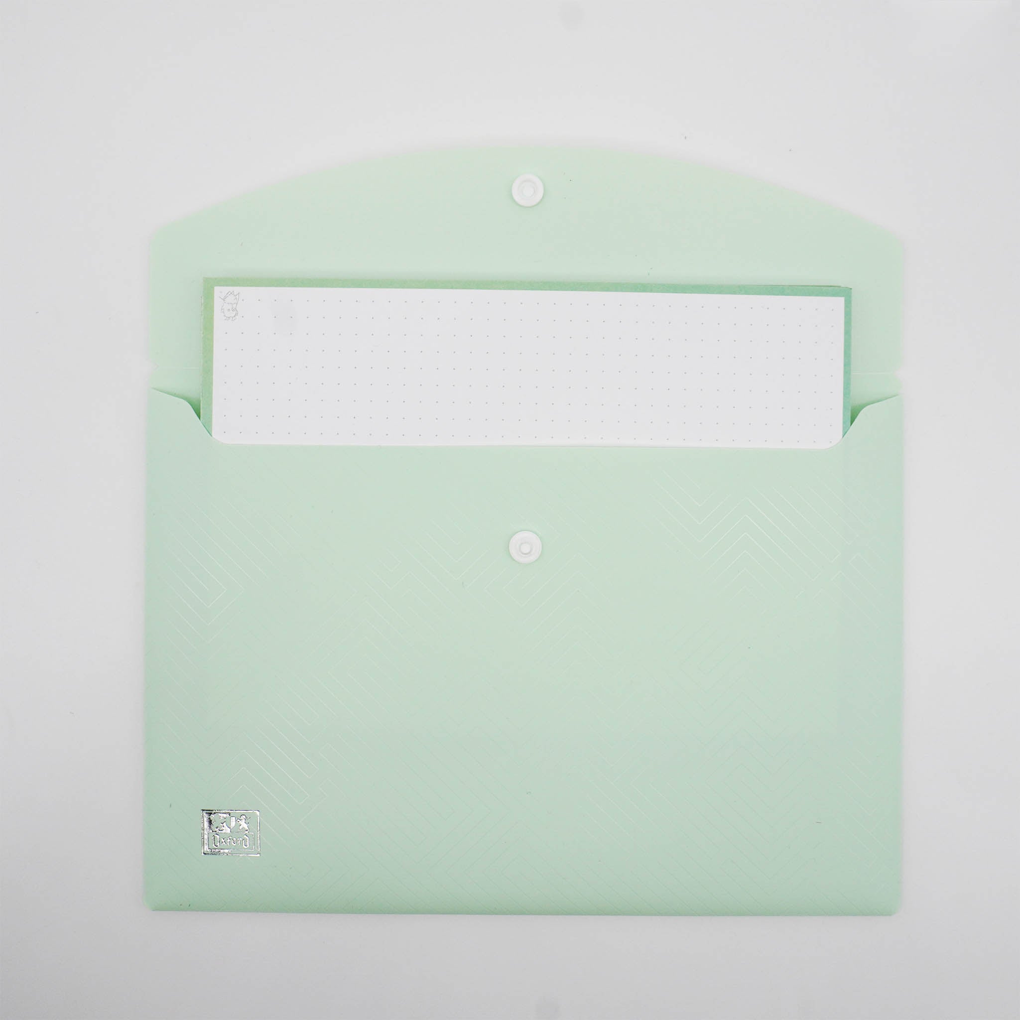 Leitner Flashcards A5 Pastel Dotted green lifestyle