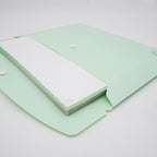Leitner Flashcards A5 Pastel Dotted green lifestyle 2