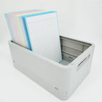 Leitner Flashcards A5P Pastel Lined blue