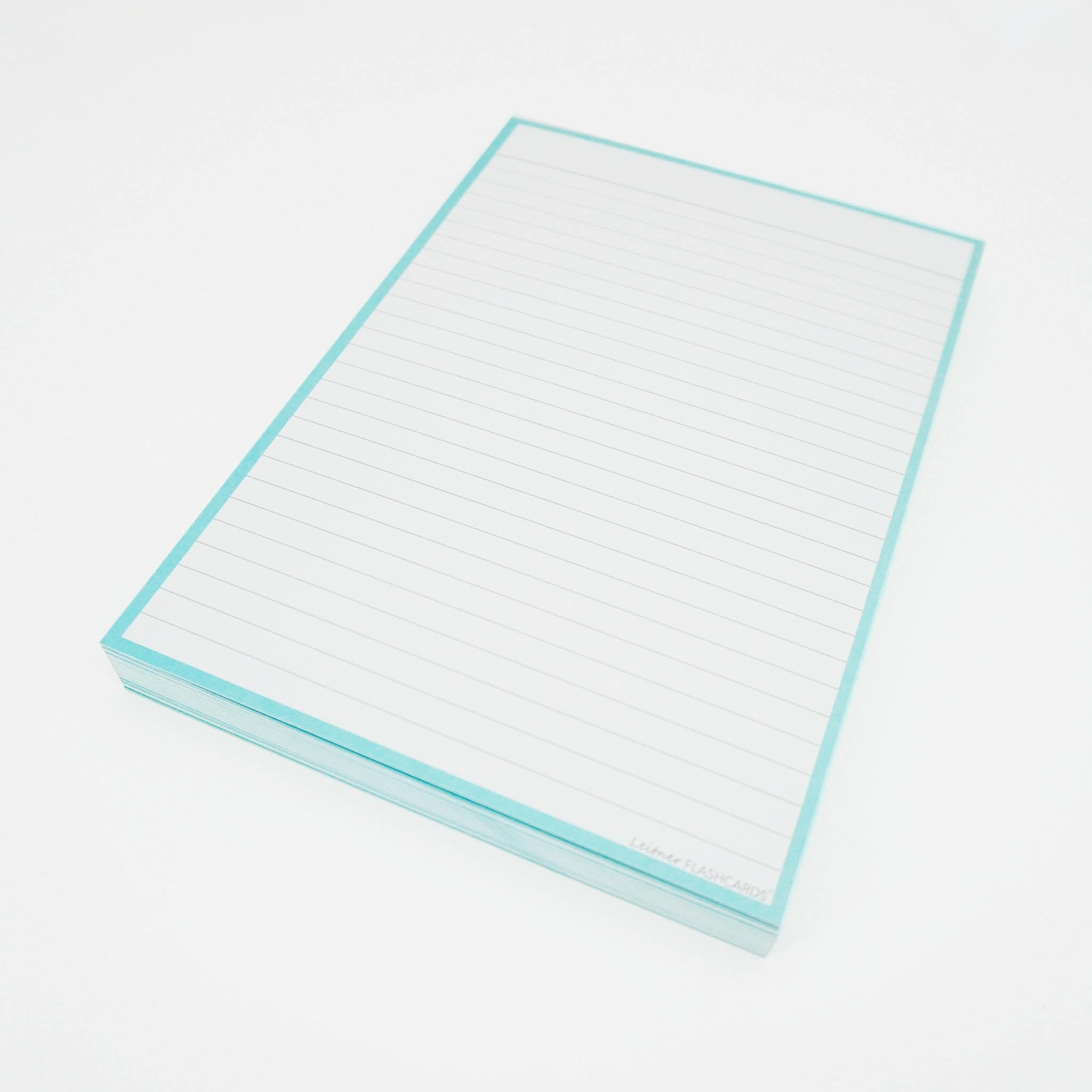 Leitner Flashcards A5 Pastel Lined green 2