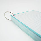 Leitner Flashcards A5P Pastel Lined green