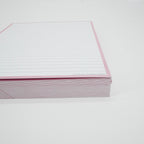 Leitner Flashcards A5P Pastel Lined pink
