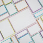 Leitner Flashcards A5 Pastel Lined pink lifestyle