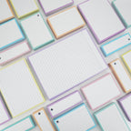 Leitner Flashcards A5 Pastel Lined purple lifestyle