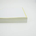 Leitner Flashcards A5P Pastel Lined yellow