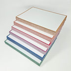 Leitner Flashcards A5L Retro Dotted green