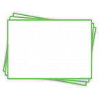 Leitner Flashcards A5L Classic Dotted green