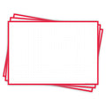 Leitner Flashcards A5L Classic Dotted red