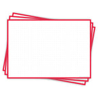 Leitner Flashcards A5L Classic Dotted red