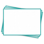 Leitner Flashcards A5L Classic Dotted turquoise
