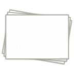 Leitner Flashcards A5L Earth Dotted grey