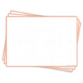 Leitner Flashcards A5L Earth Dotted pink