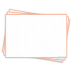 Leitner Flashcards A5L Earth Dotted pink
