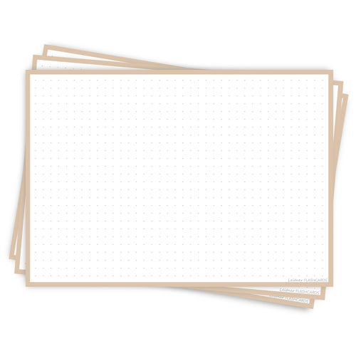 Leitner Flashcards A5L Earth Dotted sand