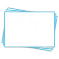 Leitner Flashcards A5L Pastel Dotted blue