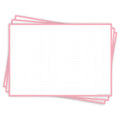 Leitner Flashcards A5L Pastel Dotted pink