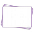 Leitner Flashcards A5L Pastel Dotted purple