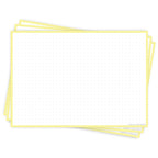 Leitner Flashcards A5L Pastel Dotted yellow