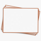 Leitner Flashcards A5L Retro Dotted orange